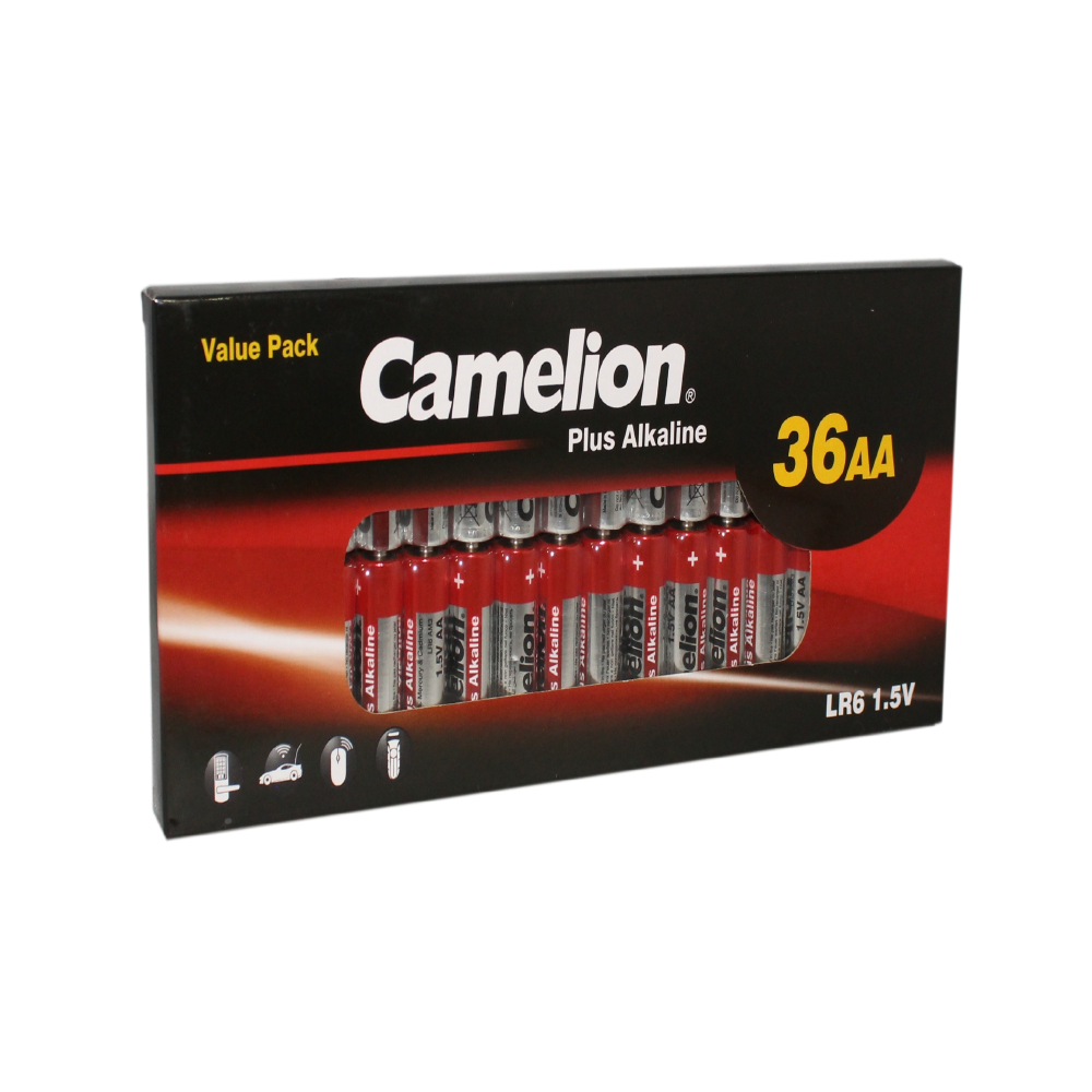Camelion AA Alkaline Plus 36 Pack