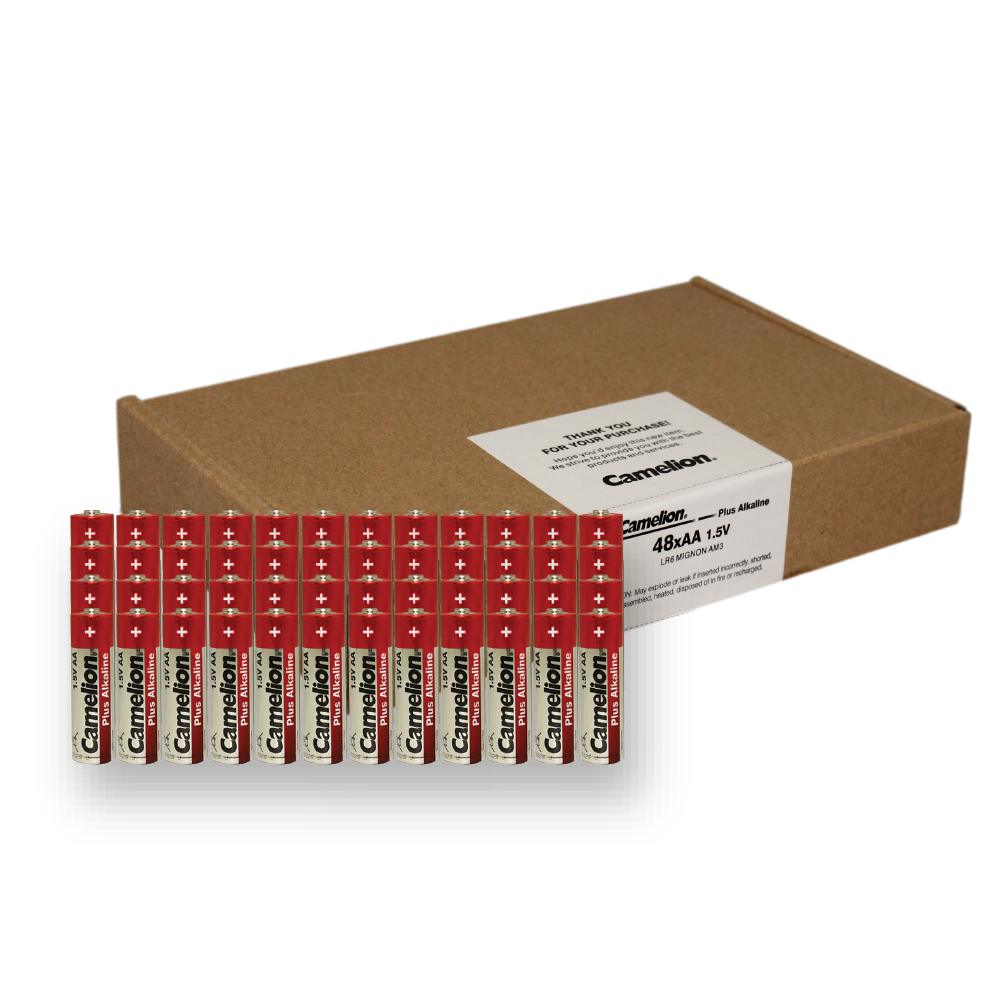 Camelion AA Plus Alkaline 48 Pack