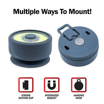 Stuck! COB LED Work Light With Suction Cup Mount 12 PC Display