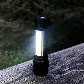 Micro Stinger™ Rechargeable LED Flashlight & COB LED Work Light | Multi Style 12-Piece Display