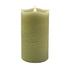 Solaré Distressed 3D Virtual Flame 3x5 Melted Wax Candle