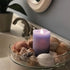 Solaré Distressed 3D Virtual Flame 3x5 Melted Wax Candle