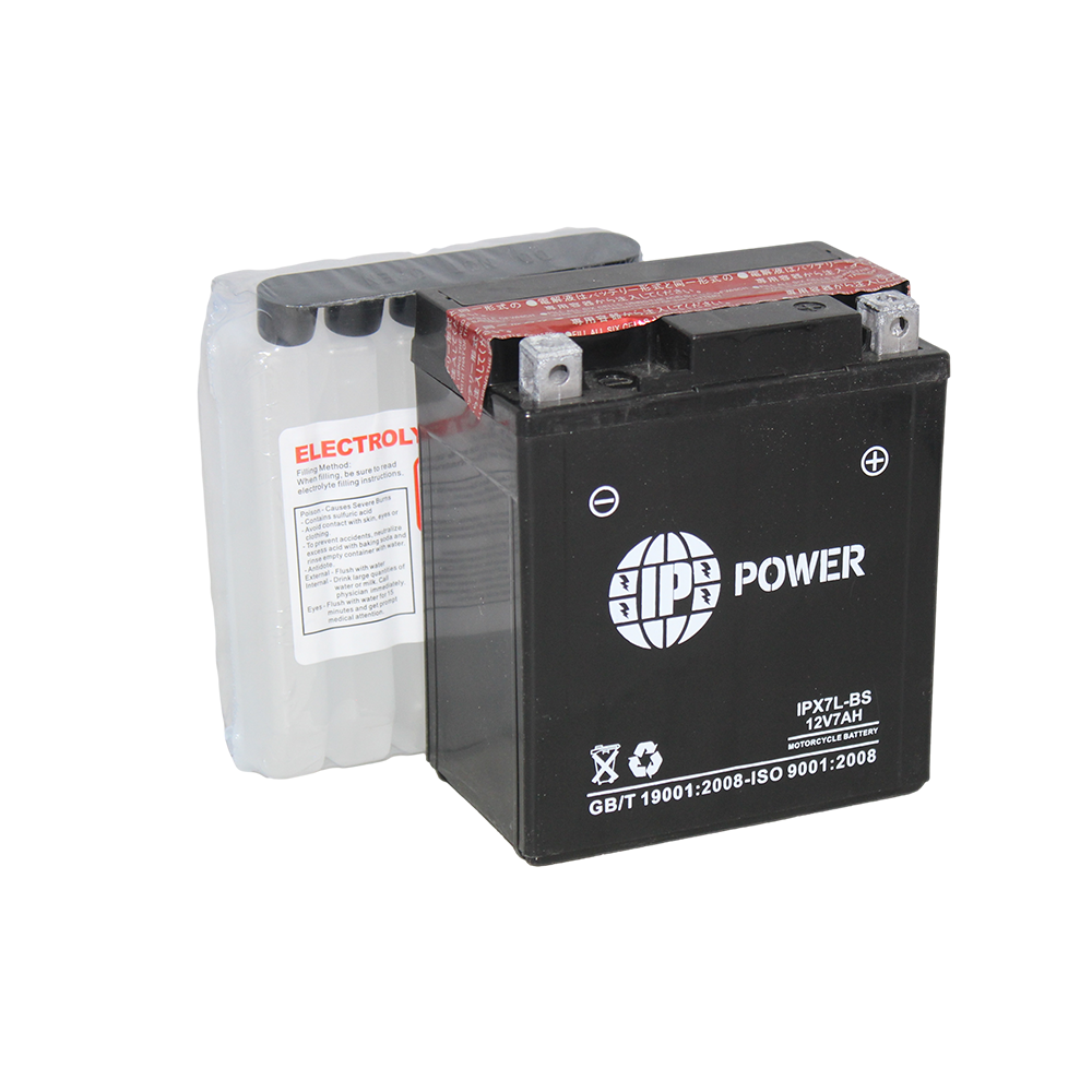 IP Power IPX7L-BS AGM Motorsport Battery ( Locally Activated)